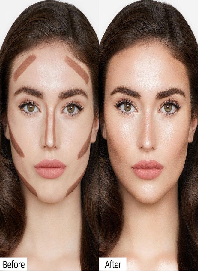 إريندي قلم برونزي كريمي لتحديد ملامح الوجه من إريندي، قلم تحديد ملامح بلمسة نهائية طبيعية، قلم برونزي مطفي ناعم وسهل الدمج، مقاوم للماء ويدوم طويلاً، لون 04 داكن صحي - Image 2